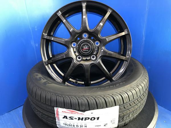 プレマシー アクセラ アテンザ 新品サマータイヤ 195/65R15 黒 アルミホイール 15インチ 5H 5穴 PCD114.3 夏用タイヤ ノーマルタイヤ 夏タイヤ タイヤアルミセット タイヤホイールセット 輸入タイヤ トヨタ 日産 ホンダ マツダ 純正タイヤサイズ 195 65 15