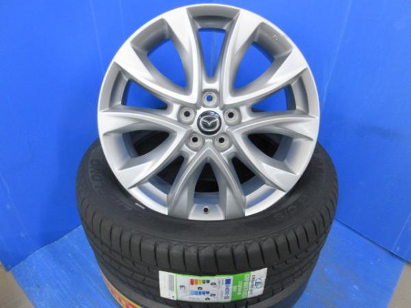 4本 マツダ KE系 CX-5純正 19インチ 5H 5穴 PCD 114.3 新品 225/55R19 ラジアルタイヤ 夏用タイヤ 夏タイヤ  夏タイヤセット ラジアル 夏用 夏 タイヤ ホイール 純正アルミ ホイール LDA-KE2AW LDA-KE2FW DBA-KE5AW  DBA-KE5FW ...