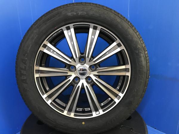 日産 E52 エルグランド 4本セット 17インチ 中古 グレー KYOHO アルミホイール 5H 5穴 PCD114.3 新品 サマー 夏タイヤ 215/60R17 純正タイヤサイズ インチアップ 個人宅OK 領収書OK|タイヤショップトレッド