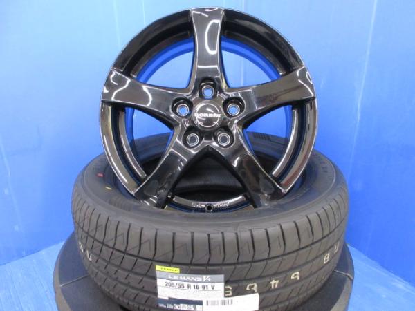 Eurodesign 15in 6.5J 5穴 PCD100☆グットイヤー ICE NAVI ZEAⅡ 195/65R15 売切!! VW ゴルフ7 ヴァリアント 4本セット 15インチ アルミ