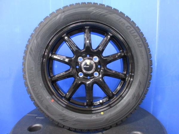 トヨタ 160系 カローラフィールダー 4本 15インチ 4穴 PCD 100 新品 国産 ヨコハマ アイスガード 185/60R15 スノータイヤ スタッドレスタイヤ 冬用タイヤ 冬タイヤ スタッドレスセット 冬タイヤセット スノー スタッドレス 冬用 冬 タイヤ ホイール 185/55R16 のインチダウン