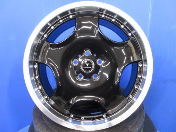 40系 アルファード ヴェルファイア 4本セット 新品 展示品 WEDS ディッシュ アルミホイール WEDS ノヴァリスD1 20インチ 8J +35 5穴 PCD120 ホイール単品 1ピース インチアップ