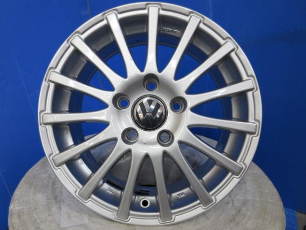 VW ゴルフ7 ヴァリアント 4本セット 15インチ アルミホイール 6.5J インセット+45 5H 5穴 PCD112 純正ボルト対応 ホイール単品 ホイールのみ 4枚 1台分 VOLKSWARGEN AUDI 8P 8D