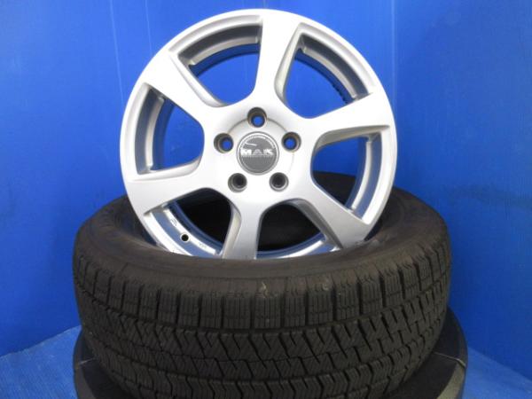 T-ROC ザ・ビートル 4本 中古セット フォルクスワーゲン 純正ボルト対応 16インチ 5H PCD112 アルミホイール φ57.1 2023年製 国産 スノー スタッドレス 冬タイヤ ブリヂストン ブリザック 215/60R16 個人宅OK 法人配送OK|タイヤショップトレッド