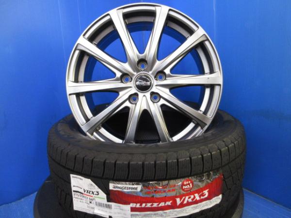 DK系 CX-3 17インチ 中古 アルミホイール 5穴 PCD114.3 新品 国産 ブリヂストン ブリザックVR3 スノー スタッドレス 冬用タイヤ 215/55R17 中古セット 5H PCD 114.3 新品タイヤ 新品スタッドレス 国産スタッドレス BS ブリザック VRX3 スタッドレスタイヤ 冬タイヤ 冬用|タイヤショップトレッド