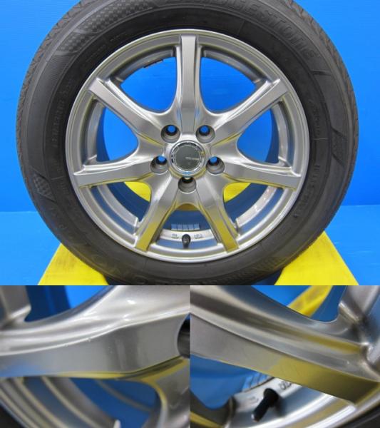 中古タイヤホイール 本セット 18年製 ブリヂストン レグノ Gr Xi 185 65r15 Millous 15インチ 6 0j 43 5h100 プレミオなどに Truepaydayloan Ca