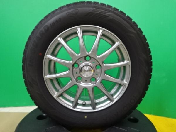 60系 70系 80系 ノア ヴォクシー 等 ヨコハマ iceGUARD6 IG60 アイスガード6 IG60 195/65R15 中古 スタッドレス アルミ 4本 セット 15インチ ホイールセット エスクァイア 等 冬用 冬タイヤ スノー 雪|タイヤショップトレッド
