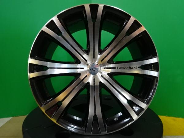アルファード 等 Lowenhart レーヴェンハート LT8 20インチ 9.0J +36 2枚 +19 2枚 5H114.3 中古 アルミ ホイール 4本 セット ハリアー RAV4 等 チューナーサイズ 前後インセット違い