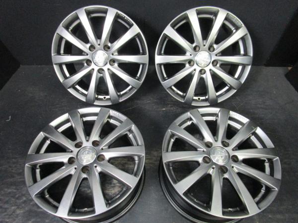 トピー実業 チームスパルコ バラーレ 7J-16+38 112 ガンメタ ベンツ Cクラス W204 Eクラス W212 W211 中古ホイール4本 須賀川｜タイヤショップトレッド