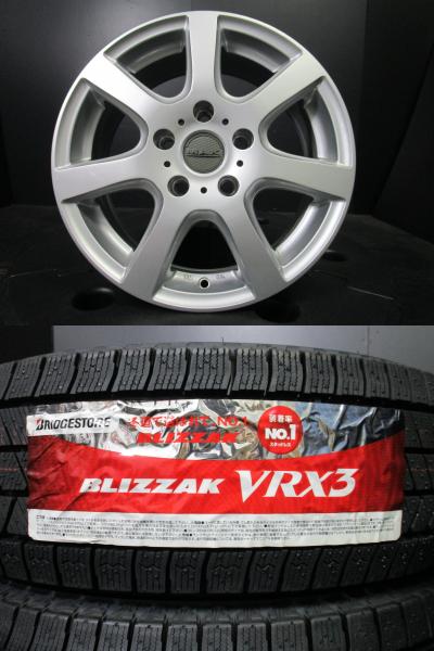 阿部商会 MAK DOLOMITI ドロミテ ブリヂストン ブリザックVRX3 205/55R16 新品冬用タイヤ BMW 1シリーズE87 F20 3シリーズ E36 E46 須賀川