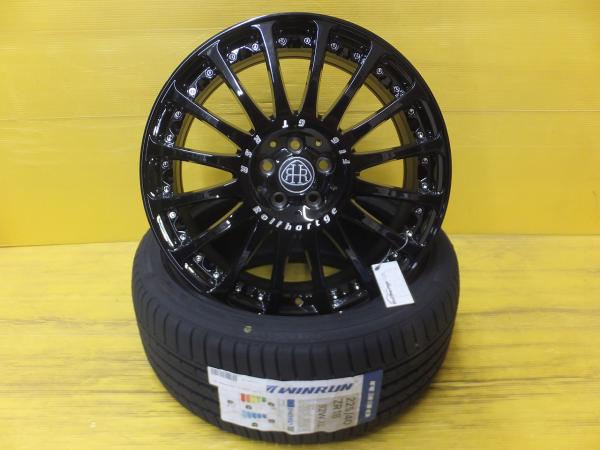 ロルフハルトゲ 18X7.5J+45 5H100 F16GT RSR ウィンラン R330 225/40R18 新品夏タイヤホイールセット カローラスポーツ 86 50プリウス等|タイヤショップトレッド