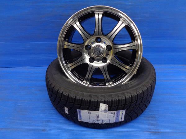 プリウス 新品 スタッドレス 195/65R16 ミシュラン X-ICE SNOW 中古 ホイール 4本セット 16インチ 6.5J 5H114.3 +38｜タイヤショップトレッド
