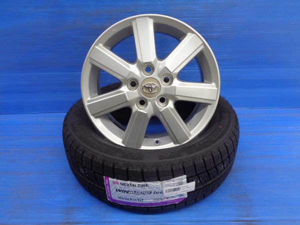 ノア ヴォクシー 新品 スタッドレス 205/60R16 ネクセン WINGUARD ice2 中古 ホイール 4本セット 純正 16インチ 6J 5H114.3 +50|タイヤショップトレッド