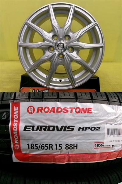 M10系シエンタ 185/65R15 2026年製 新品輸入タイヤ 中古アルミ 6.0J 15インチ 5/100 プリウス プレミオ アリオン アジアンタイヤ|タイヤショップトレッド