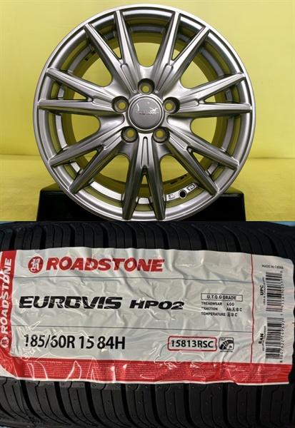 170 シエンタ 185/60R15 新品輸入タイヤ アジアンタイヤ 中古アルミ 6.0J 15インチ 5/100 +43｜タイヤショップトレッド