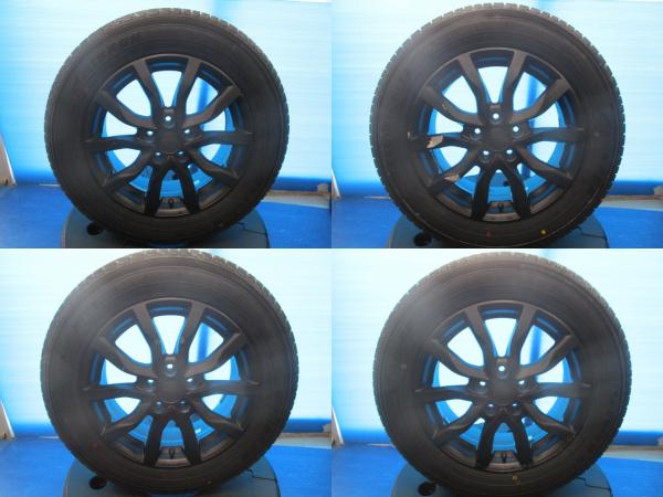 中古 アルミ 17インチ 7J +46 5H114.3 新品 夏タイヤ ウィンラン 225/65R17 2023年製 4本セット ヴァンガード RAV4 CX8 普通車 SUV 境｜タイヤショップトレッド
