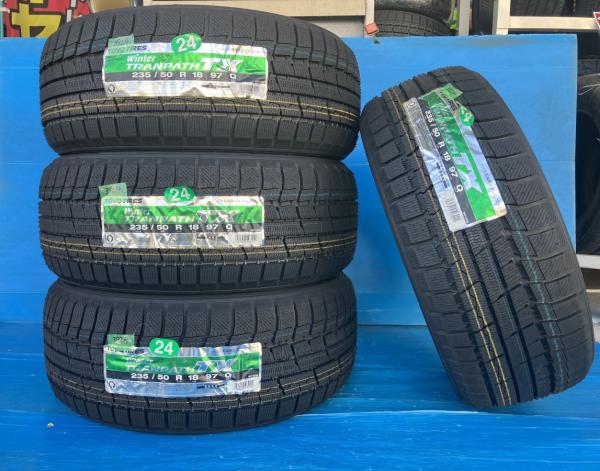 トーヨータイヤ 235/50R18 ウィンタートランパス TX 2024年製 新品 4本 高槻｜タイヤショップトレッド
