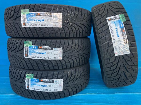 ハンコック 215/65R16 ウィンター アイセプト IZ3 2025年製 新品 4本 高槻|タイヤショップトレッド