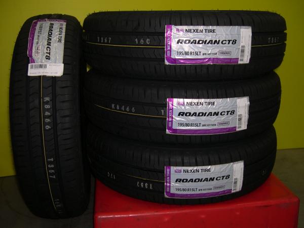 ハイエース レジアスエース NV350【送料無料】ネクセンネクセン ROADIAN CT8【195/80R15 107/105N LT】 4本セット 夏タイヤ 貨物 久喜