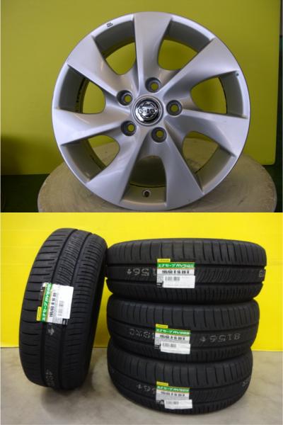 楽天市場】中古 ホイールタイヤ 4本セット 195/60R16 2023年製 中古