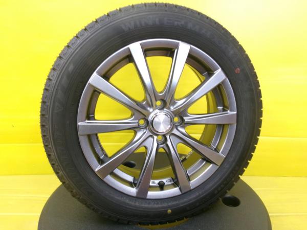 スタッドレス 185/60R16 アクア フィット ノート MAZDA2 デミオ 中古 ヨコハマ グラス 16インチ 6.0J +42 4H100 新品 ダンロップ ウインターマックス03 個人宅OK DS4 GS6 GR5 GR6 GR7 GR8 NHP10 NHP10H E13 DJ 冬 雪 スノー