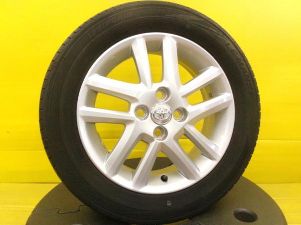 185/60R15 カローラフィールダー カローラアクシオ アクア ヴィッツ ヤリス ベルタ 中古 トヨタ 160系 カローラフィールダー純正 15インチ 5.5J +45 4H100 中古 ダンロップ ルマンV パンク修理跡有 個人宅OK NKE165 NRE160 NRE161 NZE161 NZE164 NHP10 夏 サマー DUNLOP