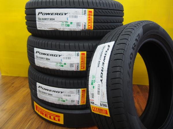 【新品 4本セット】195/60R17 PIRELL ピレリ POWERGY パワジー【2026年製】 プリウス ライズ ロッキー レックス ZVW60 ZVW65 A200 A201 A202 A210｜タイヤショップトレッド