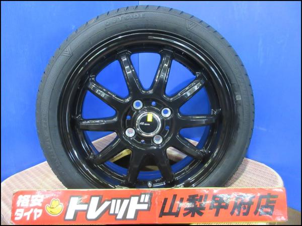 軽自動車 165/50R15 26年製 新品 サマータイヤセット 送料無料 インターミラノ AZ sports RC10 グロスブラック ウィンラン R330 甲府 165/50/15 145/80R12 145R12 6PR エブリイ ハイゼット アトレー チューナーサイズ｜タイヤショップトレッド 38,870円