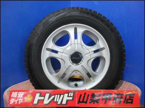 処分特価!! 送料無料 軽自動車 中古 スタッドレスセット 145/80R13 21-22年製 ブリヂストン ブリザック VRX2 国産 アルミ付き 145/80/13 N-BOX モコ アルト スペーシア ミラ