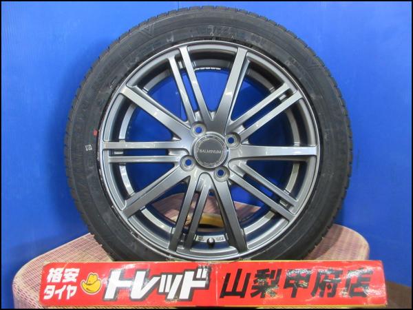 フィット シャトルに 送料無料 サマータイヤセット 185/55R16 新品 26年製 ウィンラン R330 高年式 中古 ブリヂストン BALMINUM BR10 185/55/16 インサイト フリード スイフト グレイス