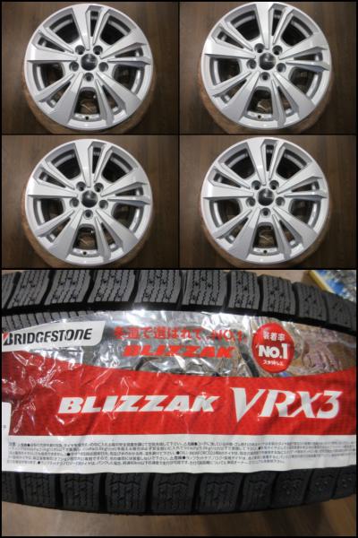 ポロ 185/65R15 スタッドレスセット 送料無料 新品 ブリヂストン ブリザック VRX3 24年製 国産 中古 TAS スマートライン 365 球面座 VW 185/65/15 195/55R16 215/45R17 AWCHZ AWDKL AWDLA|タイヤショップトレッド