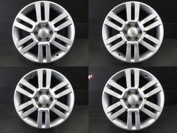 【4本価格】TOYOTA FJクルーザー 純正【20インチ 7J +15 6H PCD 139.7】ランドクルーザープラド ハイラックス サーフ ハイエース 萩|タイヤショップトレッド