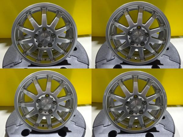 ゴルフ5 ゴルフ6 送料無料 中古 アルミ TAS C WORKS 15インチ 6.0J +47 5H 112 シルバー ホイール 4本セット|タイヤショップトレッド