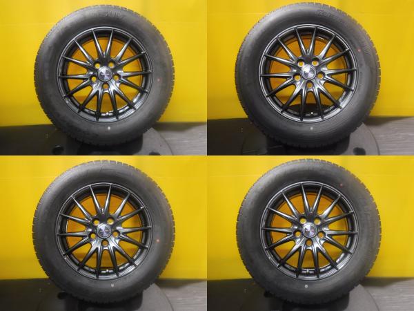 40系 アルファード 4本セット 送料無料 中古 国産 スタッドレス グッドイヤー ICE NAVI SUV アイスナビSUV 225/65R17 2024年製 17インチ アルミホイール|タイヤショップトレッド