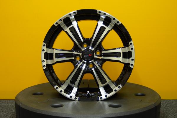 即決 送料無料 新品 VENES SUV 16インチ 4穴 100 ブラックポリッシュ アルミ ホイール 4本セット ライズ ロッキー アクア フィット キューブ｜タイヤショップトレッド