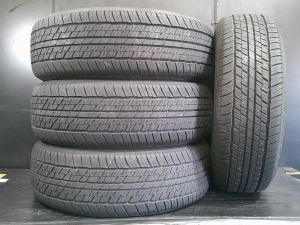 中古タイヤ 265/65R18 25年製 ダンロップ GRANDTREK AT23 程度良好 溝有 サマー4本セット ランクル 250 300 LX 等に 白河