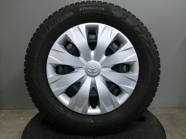エスクァイア ヴォクシー 国産 中古 スタッドレス ホイール 4本セット ブリヂストン VRX2 195/65R15 トヨタ 純正 15インチ スチール 5/114.3 ノア 70系 80系 冬 タイヤ 岡崎｜タイヤショップトレッド