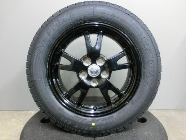 10系 シエンタ 185/65R15 日本製 新品 スタッドレス グッドイヤー アイスナビ7 中古 ホイール 4本セット トヨタ純正 15インチ PCD100 5穴 冬 タイヤ 5-100 岡崎|タイヤショップトレッド