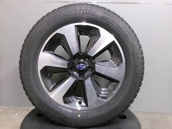 中古 ブリヂストン ブリザック DM-V3 225/60R17 フォレスター純正 17インチ 5H100 SJ系 後期 アルミホイール BS スタッドレスタイヤ XV レガシィアウトバック 岡崎｜タイヤショップトレッド