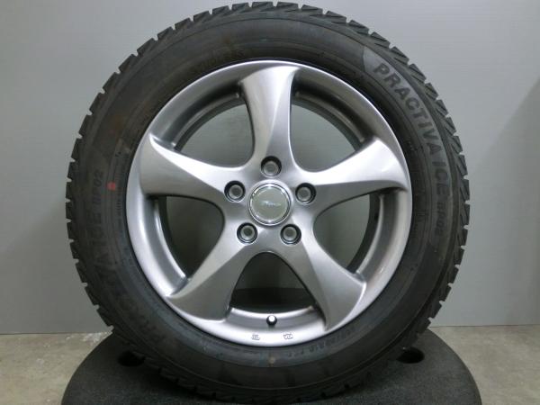 ヴォクシー 205/60R16 国産 ヨコハマ製 中古 スタッドレス ホイール 4本セット 16インチ トップラン 5/114.3 冬 タイヤ ステップワゴン MAZDA3 アテンザ PRACTIVA ICE BP02 岡崎|タイヤショップトレッド