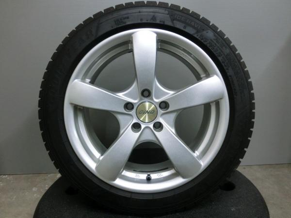 クロスポロ 中古 スタッドレス ホイール 4本セット 195/50R16 グッドイヤー アイスナビ8 社外 16インチ 5-100 5穴 195/50-16 6R 9N VW フォルクスワーゲン 冬 タイヤ 岡崎 30,030円