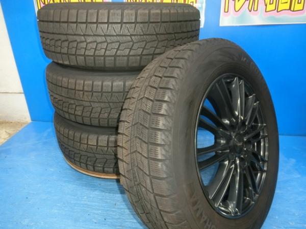 送料無料 中古 スタッドレス ヨコハマタイヤ アイスガード iG70 195/65R15 91Q ホイール 4本 ステップワゴン ノア ヴォクシー エスクァイア アイシス