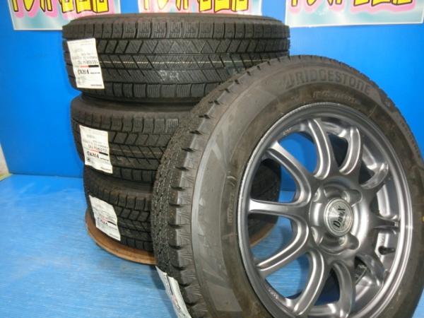 送料無料 中古 スタッドレス ブリヂストン ブリザック VRX3 165/65R14 79Q ホイール 4本 タンク デュエット パッソ ルーミー インサイト ジャスティ ストーリア