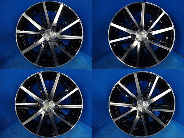 楽天市場】中古 15インチ アルミ JP STYLE Wolx 4本セットサクラ N BOX