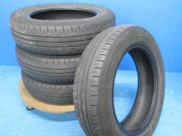 送料無料 中古 ダンロップ エナセーブ EC300+ 155/65R14 75S 4本 スペーシア ラパン タント ウェイク ムーヴ ルークス N-BOX MRワゴン キャロル アルト モコ