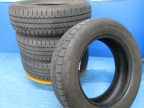 送料無料 中古 ブリヂストン ニューノ 185/65R15 88S 4本 アクア アリオン シエンタ ノート フリード MAZDA2 デミオ e-NV200 プレミオ ウィングロード ポロ