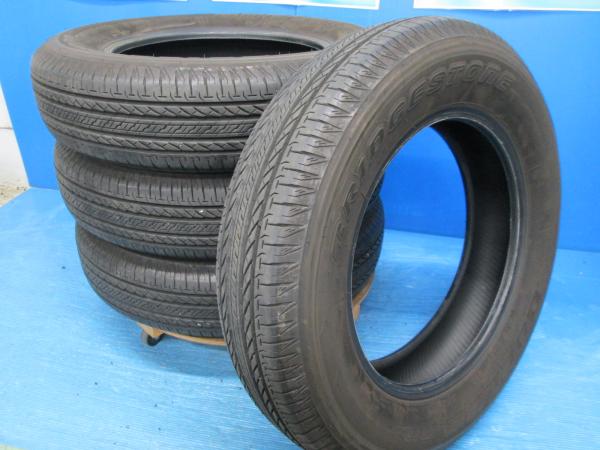送料無料 バリ山 深溝 2024年製 中古 BRIDGESTONE ブリヂストン デューラー H/L 852 175/80R16 91S 4本 セット ジムニー