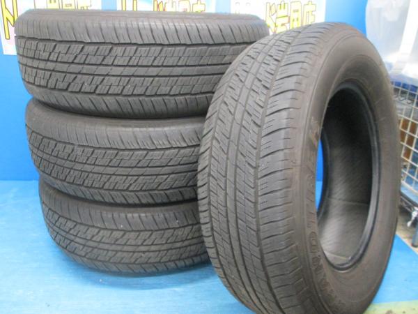 送料無料 中古 ダンロップ グラントレック AT23 265/65R18 114V 4本 セット LX ランドクルーザー250　ランドクルーザー300