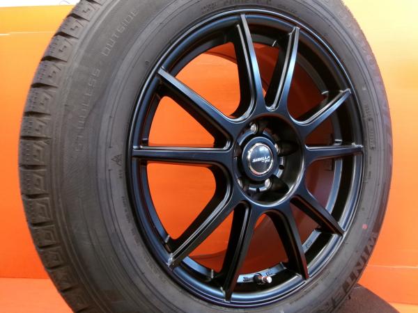 アリア エクストレイル T33 冬タイヤ ダンロップ WINTERMAXX 03 235/60R18 2022年製 PX 18インチ 中古 4本セット スタッドレス アウトランダー GN系 WM03