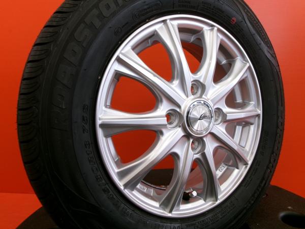 アルト モコ 中古 LUTZ 13インチ 未使用品 RS HP02 145/80R13 2023年製 4本セット スペーシア ミライース サマータイヤ